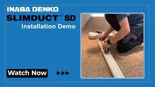 SLIMDUCT Installation Demo by Flametech Heating & Cooling | Easy & Clean Finish