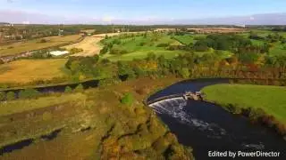 Stunning drone footage of the Cheshire countryside. Beautiful from the sky.
