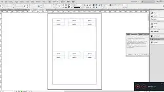 InDesign Change to double up page layout after data merge single to double page spread to shuffle