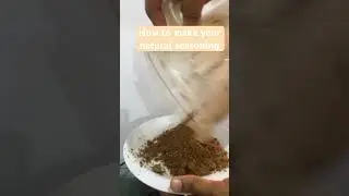 Natural seasoning. NO MSG!! Two ingredients! No need for seasoning cube