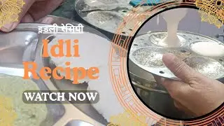 Idli Recipe | इडली रेसिपी | Vlog 29-30\11\2025 #marathirecipe #idlirecipe #idli #इडली #इडलीरेसिपी