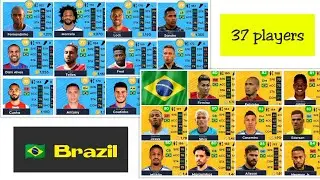 Brazil Squad dls 22 | Brazil players dls 22