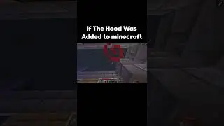 If The HOOD Was Added To Minecraft  #minecraft #minecraftmemes