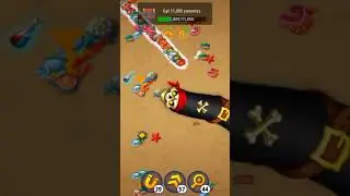 🐍Wormszone.io #Best Snake Gameplay | Saampwala game 2024 | Snake Game 2024 |  Mồigame🔥 subscribe