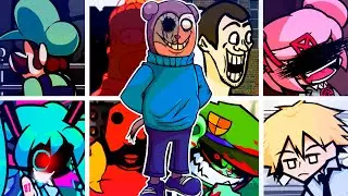 TRIFLETHUMB but Every Turn a Different Character Sings🎙 (FNF Triflethumb but Everyone Sings It)