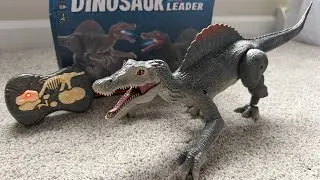 Realistic Remote Control Dinosaur Toy for Kids 3&ndash;5 🦖 | Walking RC Dino with Sounds & Lights