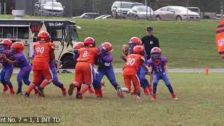 No. 3 Ranked Bowie Broncos 9U vs Spotsy Cougars 9U - Youth Football 2020