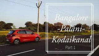 Bangalore - Palani - Kodaikanal Road trip | Part 1 | Palani Temple | Silver Cascade Falls