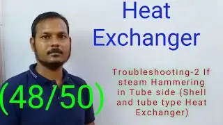 Troubleshooting -2 Steam Hammering in tube side  in heat exchanger