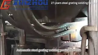 heavy duty electronic automatic steel grating machine steel grating welder