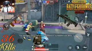 PUBG MOBILE | INSANE 36 KILLS IN THE ARENA MODE-DOMINATION TOWN