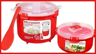 Great product -  Sistema Microwave Rice Cooker and Steamer Bowl for Vegetables with Steam Release Ve
