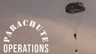 3rd ANGLICO Marines conduct parachute operations