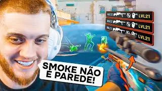 SMOKE NÃO É PAREDE... ATROPELAMOS na GC!😨