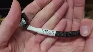 My prototype Dell Poweredge to NVIDIA Tesla cable is finally in
