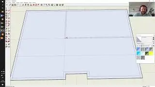 SketchUP. Projekt domu część 2. Ściany wewnętrzne.