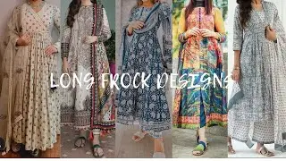 Summer dress designs 2023 | long frock design | lawn frock style | lawn dress design | fashion fever