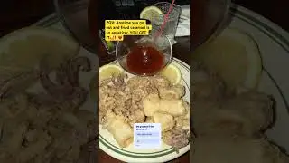 #friedcalamari #seafood #appetizer #calamari  #fyp