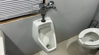 My 1960s Kohler Dexter Urinal Installed!