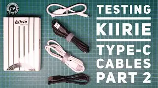 Viewer submission : Testing Kiirie Type-C cables part 2