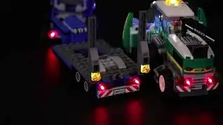 BriksMax Light Kit For Lego Harvester Transport 60223