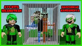 Darlung & Wak Darlung Selamatkan Brainrot Yang Ada Dalam Kurungan Penjara Di Roblox