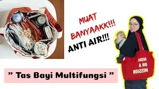 TAS BAYI MULTIFUNGSI 2020 || review diaper bag little munya