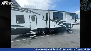 Spectacular 2019 Heartland Fuel 352 Toy Hauler RV For Sale in Concord, NC | RVUSA.com