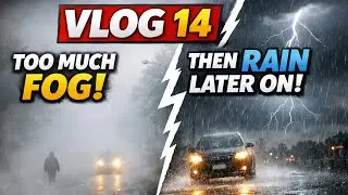 Morning Fog Turned Into Rain! Crazy Weather Day | Vlog 14 