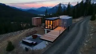 Creating a Rustic Mountain Retreat Container Home in the USA