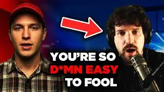 MAGA Supporter CRASHES OUT After Destiny and Pisco Apply Basic Logic