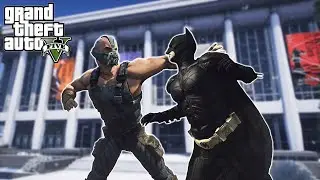 Batman VS Bane (The Dark Knight Rises) - GTA 5 Mod