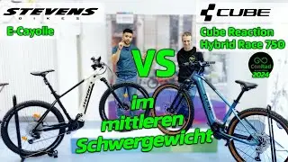 🔴Cube Reaction Hybrid Race vs Stevens E-Cayolle 2024 Test / Vergleich / E-Bike