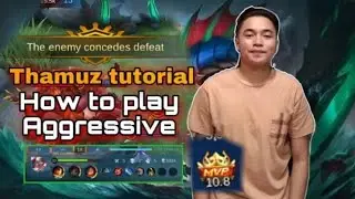 HOW TO PLAY THAMUZ!!! TIPS 101 -MLBB