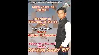Online Live English Class : Voice : Active & passive: Part 5