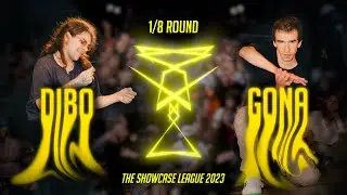 Dibo vs Gona | 1/8Round | The Showcase League 2023 | Shuffle Dance Tournament