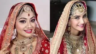 SONAM KAPOOR Wedding Inspired Makeup Tutorial - LINDA