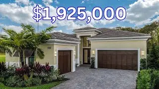 LUXURY 5167 SF NEW PALM BEACH GARDENS NEW CONSTRUCTION COMMUNITY HOME TOUR | Florida Real Estate
