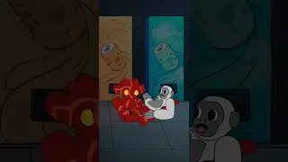Insane Trick GONE WRONG! #scarybaboon #vr #quest2 #quest3 #gtag #yeeps #animalcompany #shorts