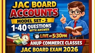 Class 12 Accountancy Model Set  2026| JAC Board Class 12 Accounts Model Set 2026| #jacboard2026 |