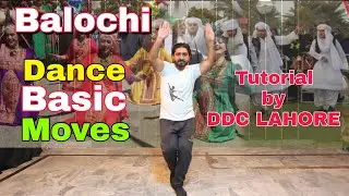 Balochi Dance Tutorial by Dance Desire Company |Easy Moves|