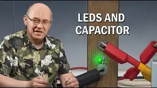 LED y condensadores