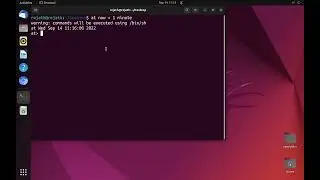Job scheduling with AT command in LiNUX | UBUNTU