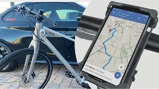 Delta Smartphone holder XL for bicycles ( Installation and Review )