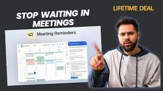 Meeting Reminders Lifetime Deal I One-click Notifications for Email, SMS and WhatsApp