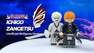 LEGO Bleach Ichigo Hollow Zangetsu Unofficial Lego Minifigures