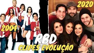 A EVOLUÇÃO DO RBD (2004 - 2020) Antes e Depois (Rebelde)