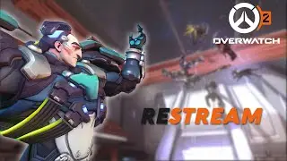 Overwatch DVA Master Tank Season 35 gameplay perfect win