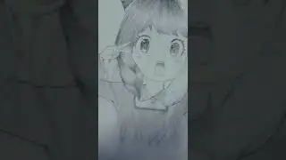Anime sketch drawing #beautiful #cute #art #amazing #amazing #easy #arstudios #shorts #arstudios
