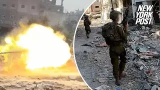 IDF releases video showing Tank assault, street fighting in the Gaza strip